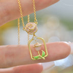 Rose Garden 3D Exquisite French Copper Alloy Set