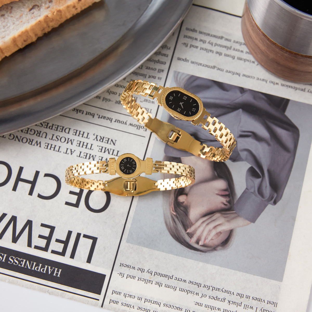 Niche luxury stainless steel watches