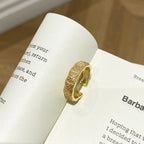 925 Sterling Silver Pink Enamel Flower Ring