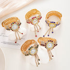 Vintage tassel quartz bracelet watch