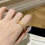 925 Sterling Silver Pink Enamel Flower Ring