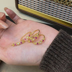 925 Sterling Silver Vintage-Style Four-Leaf Clover Zirconia Ring