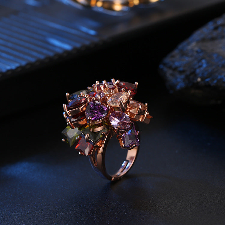 Mona Lisa Zircon Ring