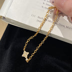 925 Sterling Silver Vintage Star Bracelet