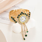 Vintage tassel quartz bracelet watch