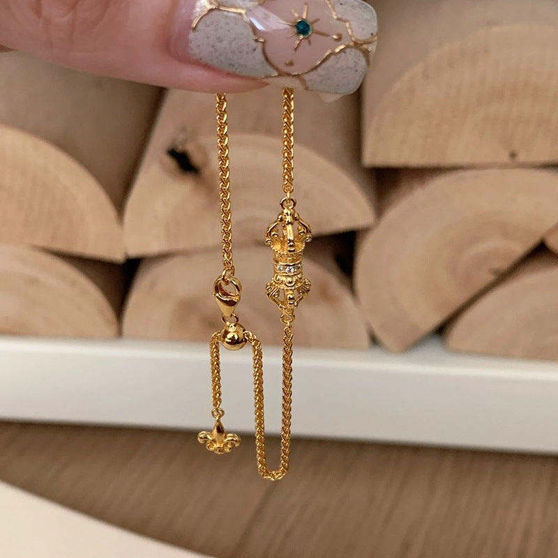 Exquisite and high-end Vajra copper alloy bracelet