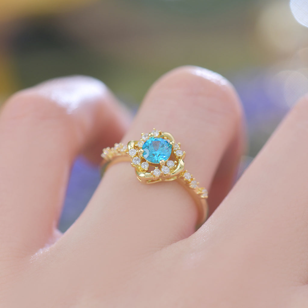 French-style luxury Hailan zircon mini niche copper alloy stud earrings