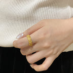 925 Sterling Silver Pink Enamel Flower Ring