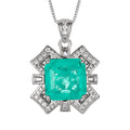 Paraiba Square Design Copper Alloy Set