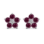 925银梅花造型圣诞配色简约套装