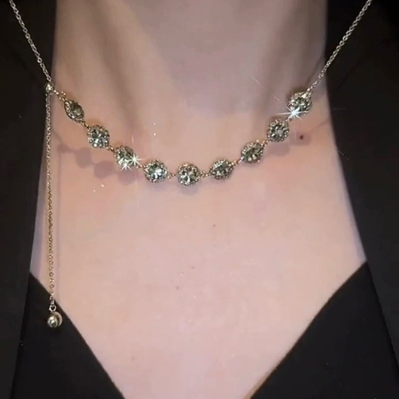 Coffee Gold Round Adjustable Copper Alloy Set