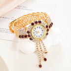 Vintage tassel quartz bracelet watch
