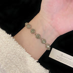 Coffee Gold Round Adjustable Copper Alloy Set