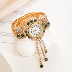 Vintage tassel quartz bracelet watch