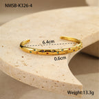 Stylish stainless steel bracelet with a striking five-pointed star design and diamond embellishments.