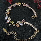 Creative copper zircon copper alloy bracelet