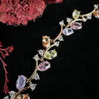 Creative copper zircon copper alloy bracelet