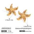 Colorful abalone shell stainless steel necklace and earrings