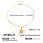 Stainless steel pearl layered floral set