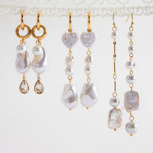 Pearl Tassel High-Grade Stainless Steel Earrings