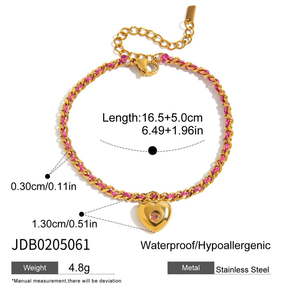 Evil Eye OT Buckle Non-fading Stainless Steel Bracelet