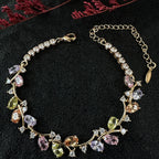 Creative copper zircon copper alloy bracelet