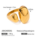 Stainless Steel Vintage Heart Ring