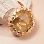 重工亚克力晕染菱形弹力手链