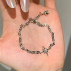 Sparkling Star Copper Alloy Bracelet