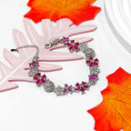 仲夏夜之梦红刚玉满钻铜合金套装