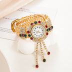 Vintage tassel quartz bracelet watch